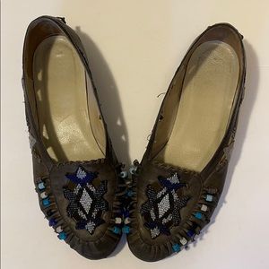 Vintage Susan Bennis Warren Moccasins size 6